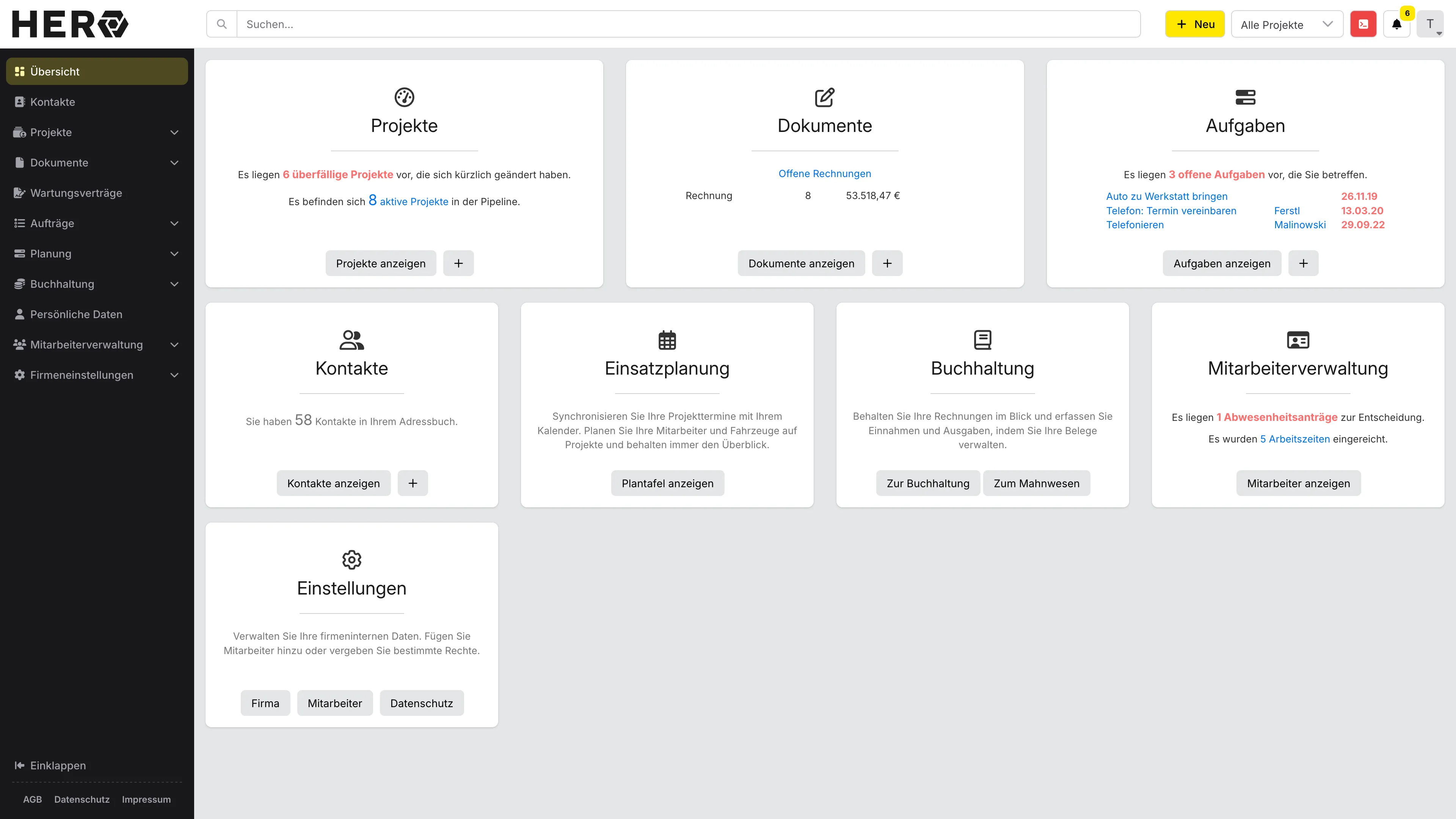 The current iteration of the sidebar and top navigation introduced with milestone 1.0.